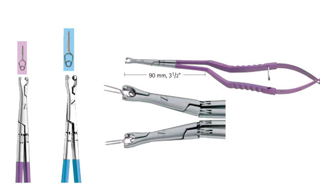 TİTANYUM ANEVRİZMA KLİPS TUTUCU MİNİ 90MM